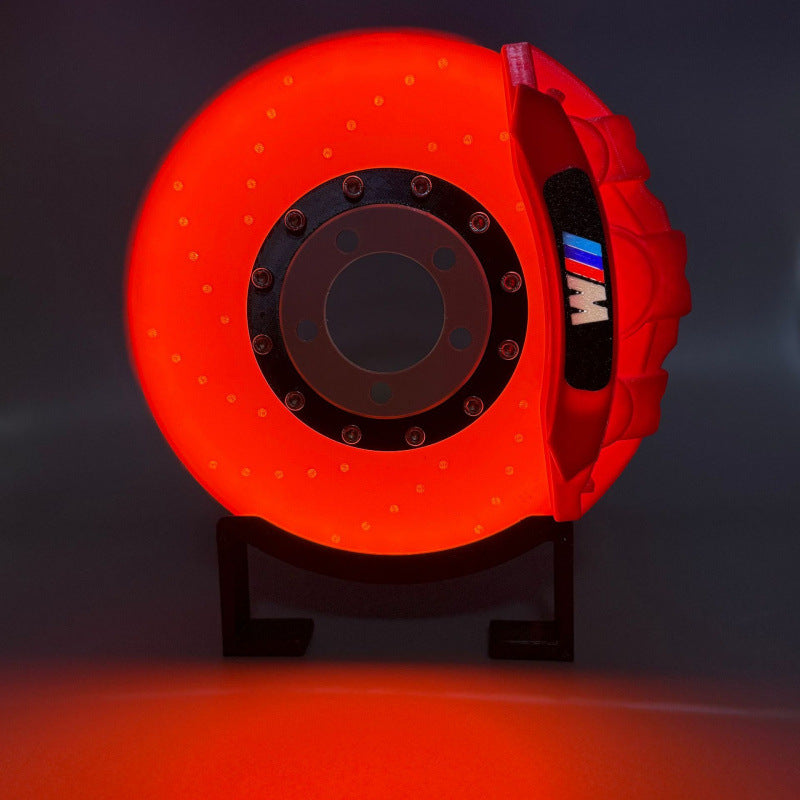 New Brembo caliper with luminous brake disc