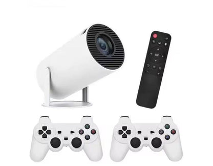 Ultra HD Projector with Retro Gaming Console