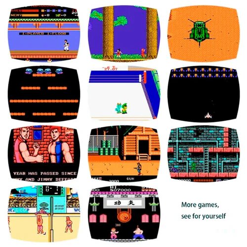 Retro Gaming Console with 620 Games and 2 Controllers