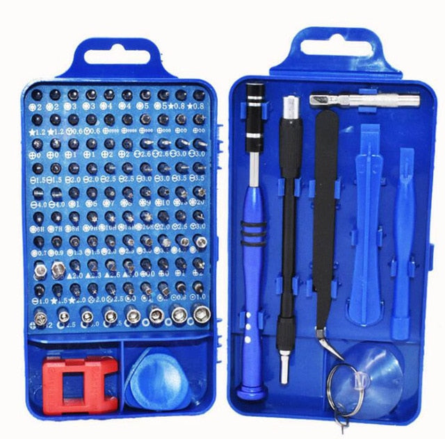 108 in 1 Set Precision Magnetic Screwdriver Bit Torx Set Multi-function Screw Driver tournevis Hand Screwdriver Set Repair Tools