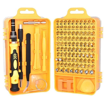 110 In 1 Magnetic Torx Screwdriver Set Lengthen Muti Precision Screwdrivers For PC Phone Hand Tools Kits With Crowbar Tweezers