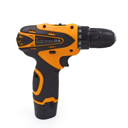 GOXAWEE 21V/12V/16.8V Electric Screwdriver Cordless With 2 Lithium Batteries Rechargeable Mini Drill 2-Speed Wireless Power Tool
